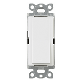 CA1PSWHS - Apagador de Pared Unipolar / 15 A / 120/277 V / Paleta Decoradora / Cargas Generales y Motores / Acabado Brillante