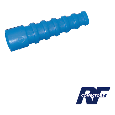 PT-401503BL - Soporte de Alivio de Tensión / Compatible con RG-58/U, RG-142/U, LMR-195 / Ensamble Manual / Cuerpo Plástico Azul