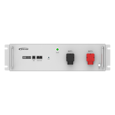 LFP100EP51.2V3 - Batería LiFePO4 / 51.2V / 100Ah / 5120Wh / 6000 Ciclos @80% DOD / Rack 3U / RS485-CAN
