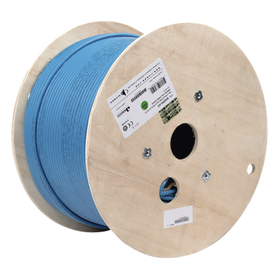 9A6R4-A5 - Bobina de Cable Blindado F/UTP / Cat6A / 4 Pares / 23 AWG / CMR Riser / 305 m (1000 pies) / 500 MHz / 10GBase-T