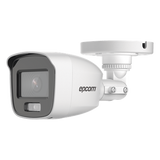 B3K-TURBO-HDL - Cámara Bala TURBOHD / 3K / Dual Light 20 m (65.6 ft) / Lente 2.8 mm / 105° HFOV / IP66 / Audio por Coaxitron / Smart-Hybrid Light