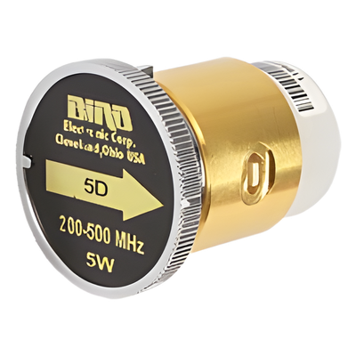 5D - Elemento Insertable para Wattmetro / 5 W / 200-500 MHz / 7/8" / Compatible Bird 43