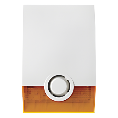OSX601 - Sirena exterior / Inalámbrica / 100 dBA a 1 m / Flash naranja / Doble tamper / Batería 4 años / Compatible Videofied