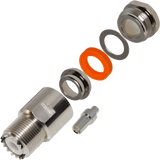 RFU-520-I - Rf Industries,Ltd Conector Coaxial UHF Hembra / SO-239 / Montaje en Línea por Rosca RFU-520-I