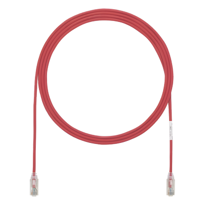 UTP28SP5RD - Cable de Parcheo Cat6 UTP / 28AWG Diámetro Reducido / 1.52 m (5 Pies) / LSZH-CM / Rojo