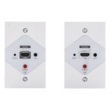 TT372W - Extensor HDMI en Placa de Pared / 1080P @ 60 Hz / 40 m (131.2 ft) / Cat 6/6A/7 / IR Bidireccional / HDCP 1.4a/1.2a / Cero Latencia
