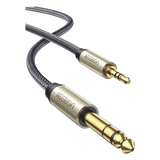 10625 - Ugreen 10625 cable de audio 1 m 2 x 6,35mm 3,5mm Negro