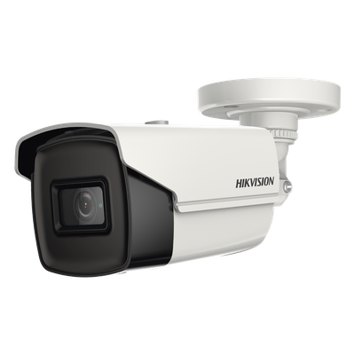 DS-2CE16U0T-IT3F - Cámara Bala TurboHD / 8 Megapixel / Gran Angular 102.9° / IR EXIR 60 m (196.9 ft) / IP67 / 12 VDC