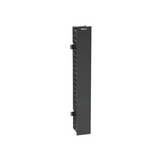 WMPVF22E - Organizador Vertical de Cable / 22U / 4.9 in Ancho / 131 Cables CAT6 / ABS / ROHS / Montaje Frontal