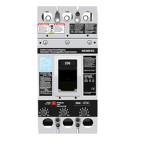 FXD63B250L - Interruptor Termomagnético / 3 Polos / 250 A / 600 V CA / Capacidad Interruptiva 35 kA / Zapatas de Compresión