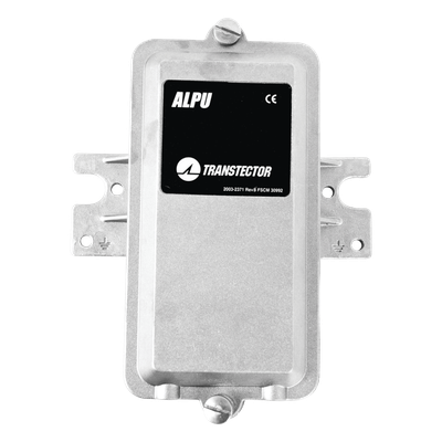 T-ALP-55-100 - Protector Metalico Contra descargas Atmosfericas PoE Individual De 10/100 Mbps