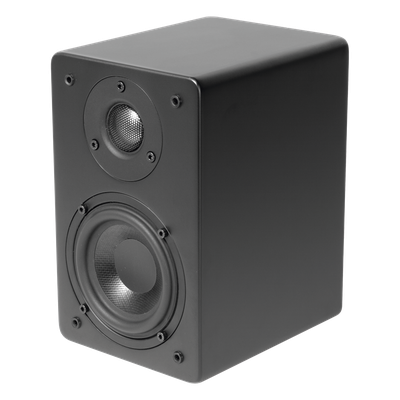 CT4 - Altavoz de Estantería / Woofer 4'' / Tweeter 1'' Aluminio / 40 W / 8 Ohms / 89 dB / Negro Mate