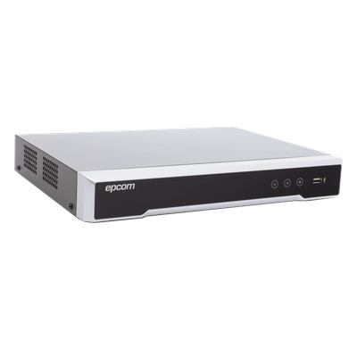 EV-8008TURBO-D(C) - DVR Pentahíbrido / 8 Canales TurboHD 4K + 8 Canales IP / AcuSense / H.265+ / HDMI 4K / Audio por Coaxitron / 8 Entradas de Alarma