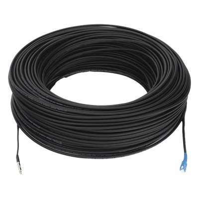 LP-150-SCU - Cable de Fibra Óptica Drop / G.657A2 Monomodo / SC/UPC-SC/UPC / 150 m (492.13 ft) / Autosoportado / LS0H / Exterior