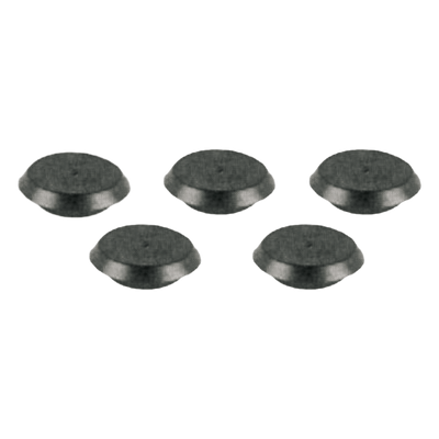 HP34/5 - Tapones de plástico / Perforación 3/4" (19 mm) / Paquete de 5 / Instalación en paredes y techos