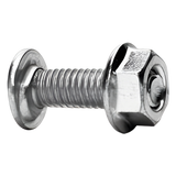 MG-66-403EZ - Tornillo Métrico con Tuerca / Acero al Carbono 6 mm / Largo 20 mm / Acabado Electrozincado 15-20 µm / Uso Interior