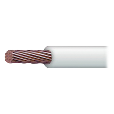 SLY-312-WHT/100 - Cable THW-LS / Calibre 14 AWG / 19 Hilos / 90°C Seco / 75°C Mojado / Bobina 100 m (328 ft) / Blanco