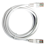 LP-UT6-300-WH - Cable de Parcheo UTP Cat6 / 3.0 m (9.84 ft) / 1 Gbps / RJ45 / Blanco