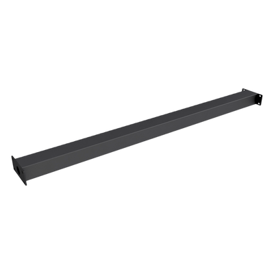 SDJH160 - Perfil Rectangular de Interconexión / Acero 1200 mm (3.9 ft) / Ancho 56 mm (2.2 ft) / Soporte 100 mm (3.9 ft) x 40 mm (1.6 ft) / Radio de Esquina R4 mm