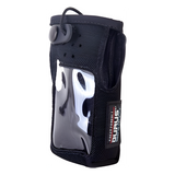3112-BC - Funda reforzada de Nylon, clip metálico en cinto, correa de broche y visor frontal / IC-F1000T/09 o IC-F2000T/09.