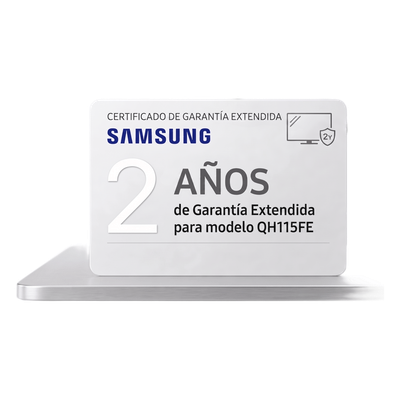 QH115-2YG - Extension de garantia para pantallas profesionales modelo QH115FE