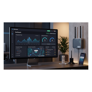 ANUAL-DATACAKE - Plataforma IoT / Licencia Anual / Sin Código / LoRaWAN + MQTT + Webhook / Dashboards Personalizables / Alertas Inteligentes