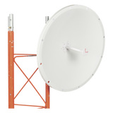 TXP-D4865-28-N - Antena Direccional / Rango Extendido 4.8 - 6.5 GHz / 28 dBi / Haz 7° / Polaridad Dual ±45° y V/H / Resistencia 200 km/h