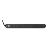 HTCM-1U - LinkedPRO HTCM-1U unidad de distribución de energía (PDU) 8 salidas AC Negro