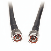 Jumper Coaxial con Cable Epcom405 | Conector N Macho en los Extremos | 24 Metros (78.74 Pies) de Longitud.