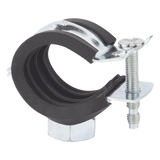 AB-IRP-040 - Abrazadera Isofónica / Apertura Vertical / Diámetro 42 mm (1 1/4") / Carga 60 kg / Rango -30°C a +120°C