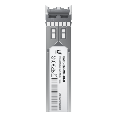 UACC-OM-MM-1G-D-2 - Ubiquiti UACC-OM-MM-1G-D-2 red modulo transceptor Fibra óptica 1250 Mbit/s SFP