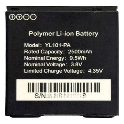 XMRX5V2BATTERY - Batería de Respaldo / 2500 mAh / 3.8 VCC / Litio de Alta Densidad / 40 x 40 x 14 mm