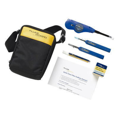 NFC-KIT-CASE-E - Kit de Limpieza de Fibra Óptica / 2150 Procesos / Quick Clean / Multi-Conector SC ST FC LC MU MPO/MTP E2000