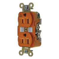 HUB-IG5262 - Contacto Dúplex Industrial / 15A 125V / NEMA 5-15R / Aislado 2,000V / Nylon Resistente / -40°C a 75°C