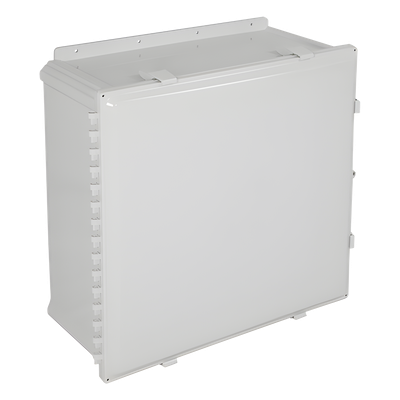 EP242410-O - Caja De Policarbonato Opaca, 24x24x10 Pulgadas (60.96x60.96x25.4 cm), IP66, Uso Interior Exterior, Listado UL/cUL