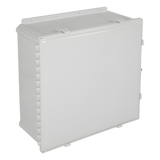 EP242410-O - Caja De Policarbonato Opaca, 24x24x10 Pulgadas (60.96x60.96x25.4 cm), IP66, Uso Interior Exterior, Listado UL/cUL