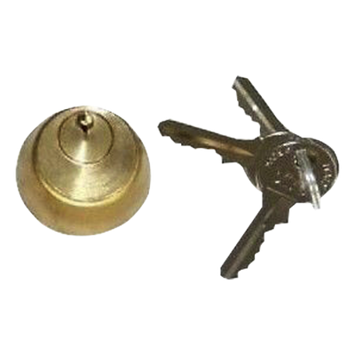 712651003 - Cilindro interno / Electrochapa No. 3 / 2 llaves / Control de acceso