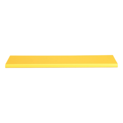 FRHC6YL6 - Tapa Con Bisagra a Presión Para Canaleta FiberRunner™ FR6X4YL6, de PVC Rígido, Color Amarillo, 1.8 m de Largo
