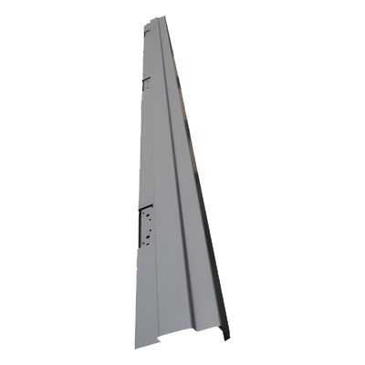 5054 - Jamba de bisagras galvanizada,  6'8", 5 3/4"  izquierda