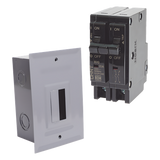 KITC2Q215E - Kit Centro de Carga para empotrar con 1 Interruptor Térmico de 2 Polos, 15Amp 120/240Vca 10kA.