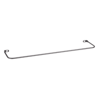 SRB19D5BL - Barra de Alivio de Tensión / 5 Pulgadas / Rack 19" / 72 Cables / 1 Espacio / Negro