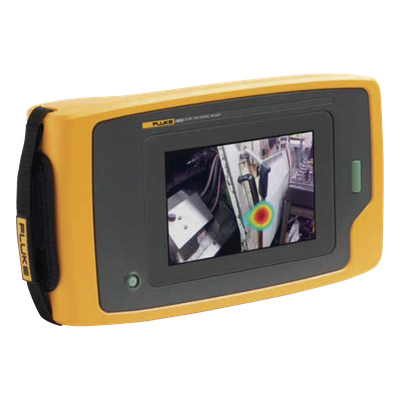 FLK-II910 - Cámara Ultrasónica Real de Imagen Acústica Industrial para Detección de Fugas en Ductos, Descargas Eléctricas, y Fallas en Rodamientos. ¡Solo FLUKE lo hace Posible: VEA LO QUE NO PUEDE OIR!