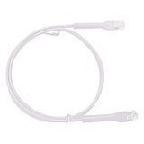 LP-PSLIM-1WH - Cable de Parcheo Cat6 / Ultra Slim 1 m (3.28 ft) / UTP / RJ45 Modular / Blanco