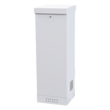 LF-RE-06-05-31UW - Gabinete de Piso para Rack / 31 Unidades / Carga 700 kg / IP53 / Profundidad de Trabajo 460 mm / Doble Puerta con Chapa