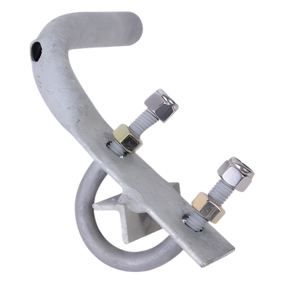 H-LU - Montaje para Lámpara de Obstrucción / Acero Galvanizado en Caliente / Diámetro Máximo 1-1/4 Pulgadas / Compatible con Tramos STZ30G, STZ35G y STZ45G