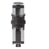 SM-TORR4M - Teleblock para Mobiliario / 4 Módulos K45 / Apertura Manual Abatible / Aluminio Telescópico / IP40 / +70°C