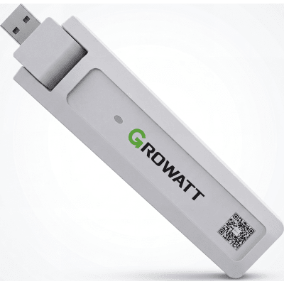 SHINEWELINK - Módulo de Monitoreo para Microinversores / Gestión de 5 Dispositivos / RF-LoRa 200 m (656.2 ft) / Wi-Fi en Tiempo Real / BLE 4.2 / USB