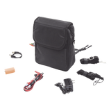 EPMONTVIACC - Kit de Accesorios para Probadores de Vídeo / Maleta de Transporte / Fuente 12VDC 2000mA / Cable BNC 30cm / Cinturón Ergonómico / Puntas de Multímetro