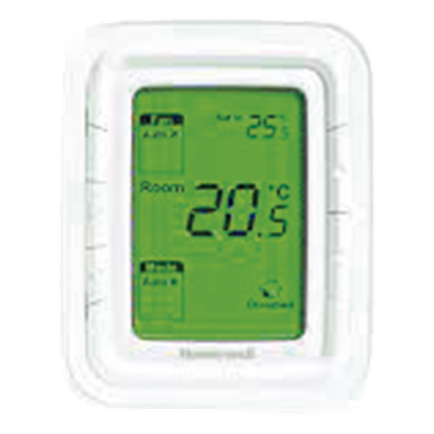 T6861V2WG - Termostato digital / Serie T6861 / Fan & Coil 2-4 tubos / Vertical / 220 VCA / Ventilador 3 velocidades / Control de válvula