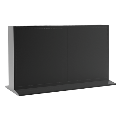 DS-DN55B3M/B - Gabinete Pedestal para Videowall / 55" / Acero SPCC / 75 kg / Altura 80 cm (31.5 in)